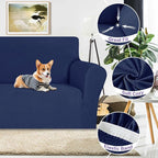 ZNSAYOTX Oversized Super Stretch Couch Cover, New Striped Sofa Covers - Image 2