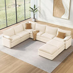 Vesgantti Large Modular Sectional Sofa, Big Comfy Cloud Couch by Vesgantti