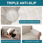 Turquoize 100% Waterproof Sofa Covers Couch Cover Sofa Cover - Image 4