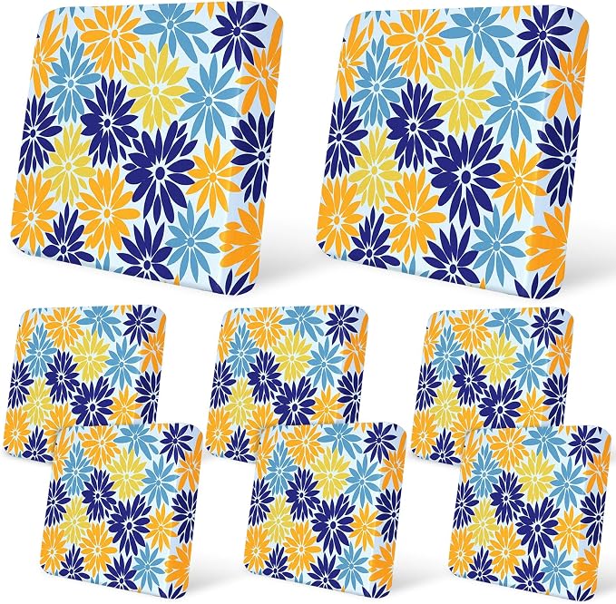 8Pcs Patio Cushion Covers Stretch Outdoor Furniture Protector Slipcovers | by pickyNproud