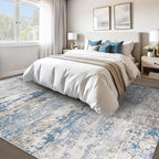 pmtsns Area Rugs 8x10 for Living Room: Washable Rug Modern Abstract Neutral - Image 2