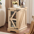 Joaxswe Narrow Night Stand for Small Spaces, Farmhouse Side End Table by Joaxswe