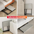 WOHOMO Small Foldable Computer Desk Writing Study Desk Easy Assembly - Image 4