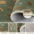 Vacuum-Friendly, 9x12 Washable Area Rug - Image 3