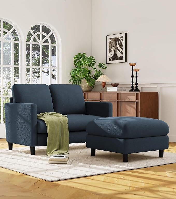 Welzona Loveseat, Comfy Teddy Love Seat - Image 5