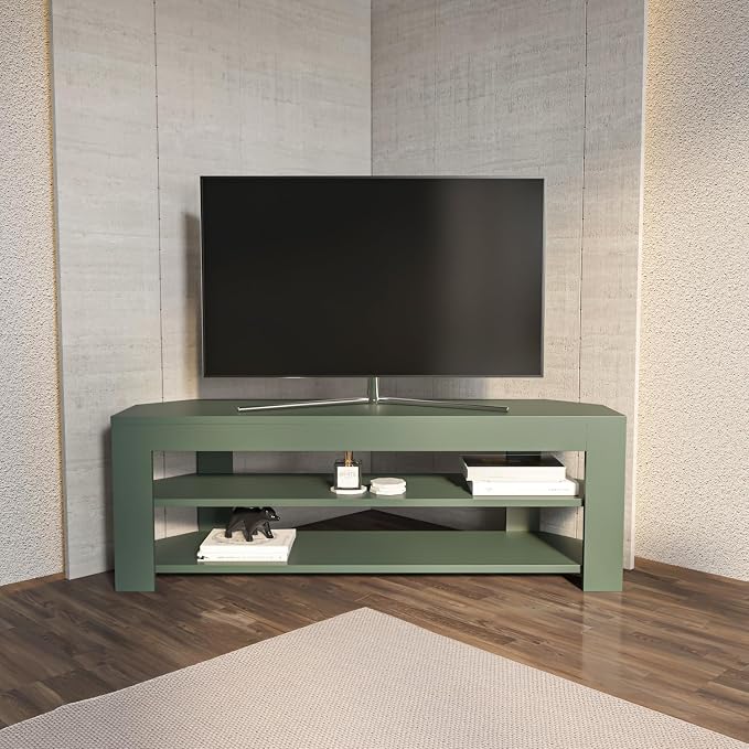 Decorotika Rita Modern Corner TV Stand by DECOROTIKA
