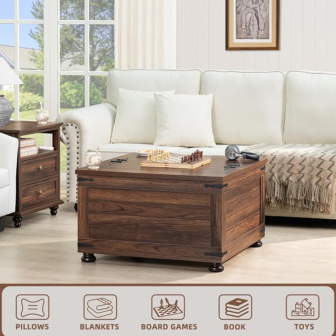 Joaxswe Farmhouse Coffee Table - Image 7