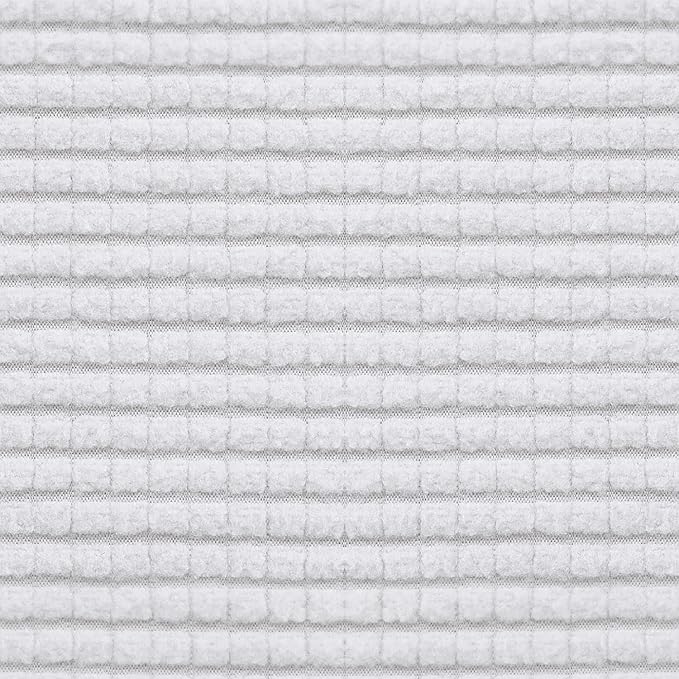 Easy-Going Stretch Oversized Loveseat Couch Covers Washable Snow White | - Image 8