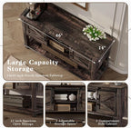 LUXOAK Farmhouse Entryway Table - Image 6