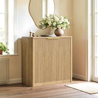 Evermagin 31.5" Oak Buffet Cabinet - Image 4