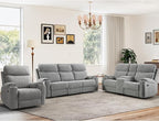 HAOMARKETS 3-Piece Power Recliner Sofa Set by HAOMARKETS