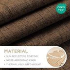 Joydeco Linen Blackout Curtains - Image 2