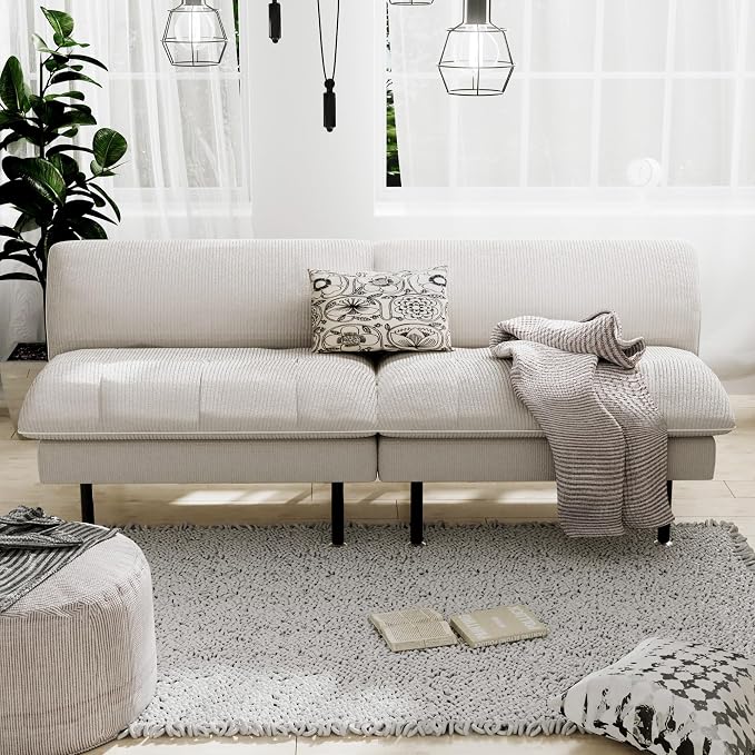 Ribilake 3 Sets 70" Futon Sofa Bed, 4 in 1 Multi-Function Couch Sleeper - Image 7