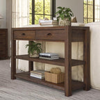 Grain Wood Furniture Montauk Console Table, Solid Wood - Image 3