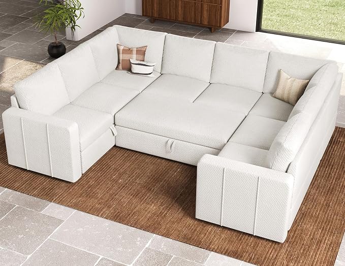 Belffin Modular Sectional Sleeper Sofa Bed by Belffin