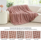 BEDELITE Dusty Pink Twin Blanket - Image 6