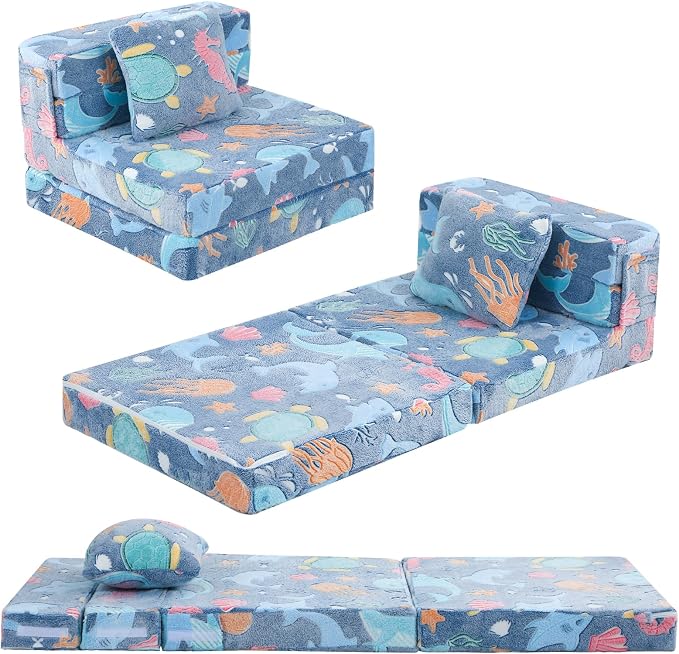 MeMoreCool Foldable Futon Chair Bed by MeMoreCool