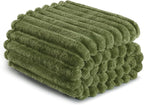 Exclusivo Mezcla Striped Queen Size Fleece Blanket - Image 8