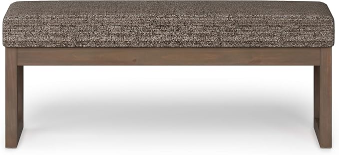 SIMPLIHOME Milltown Large Ottoman Bench - Image 5