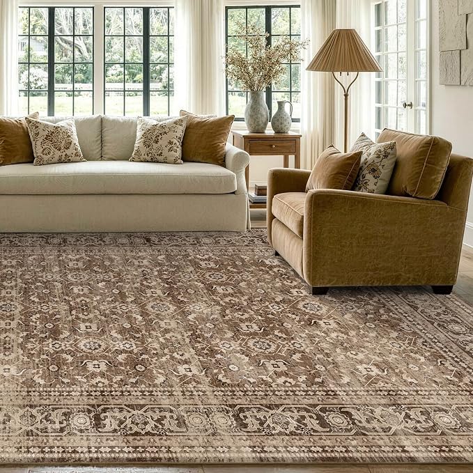8x10 Ft Large Area Rugs for Living Room, Soft Non-Slip Machine Washable Rug - Image 4