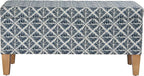 HomePop Large Decorative Storage Bench by HomePop
