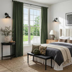 INOVADAY 100% Blackout Linen Curtains - Image 6