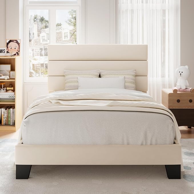 Allewie Twin Size Platform Bed Frame by Allewie