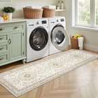 Hallway Runner Rug: 2.6x8 Kitchen Boho Rugs - Image 4