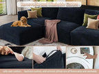 EASE MOOSE Modular Sofa, Oversized U Shape Sectional Modular Sofa, Wide Deep - Image 5