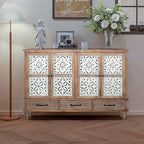 LKTART 59" Vintage Sideboard Buffet Cabinet - Image 4