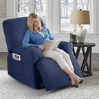 Timeles Recliner Covers Extra Wide Recliner Chair Cover Reclining Sofa - Image 8