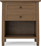 SIMPLIHOME Warm Shaker Nightstand - Image 7