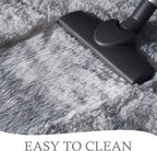 Chicrug Soft Runner Rugs for Bedroom Living Room Plush Fluffy Rug 2x8 | Shag - Image 7