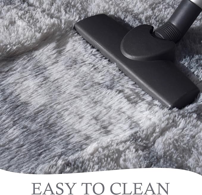 Chicrug Soft Runner Rugs for Bedroom Living Room Plush Fluffy Rug 2x4 | Shag - Image 7