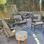 Sqodok Outdoor Cushion Covers 28x28 inch, Wicker Chair - Image 3
