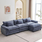 Oprisen 120" Modular Sectional Sofa, Comfy Cloud Couch Sectional Sofa by Oprisen