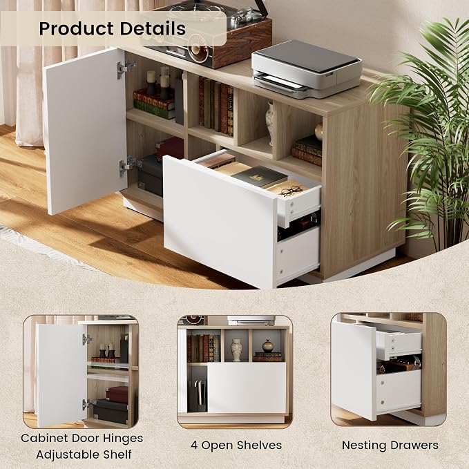 39" Office Storage Cabinet - Image 4