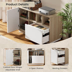 39" Office Storage Cabinet - Image 4