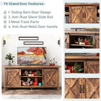 Farmhouse TV Stand for 55-65in TV - Image 3