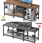 YGEOMER TV Stand for Up to 55 Inch Tvs, Entertainment Center - Image 3