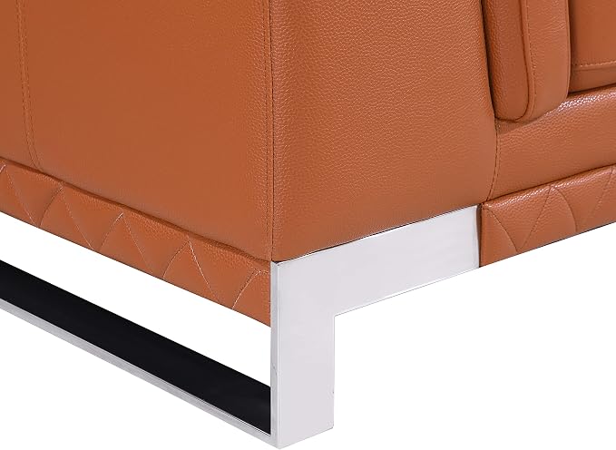 Blackjack Furniture Weston Collection Genuine Italian Leather Living Room - Image 9