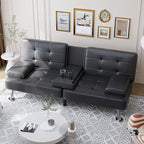 Shahoo Convertible Folding Futon Sofa Bed Sleeper Couch by BuynowfromShahoo