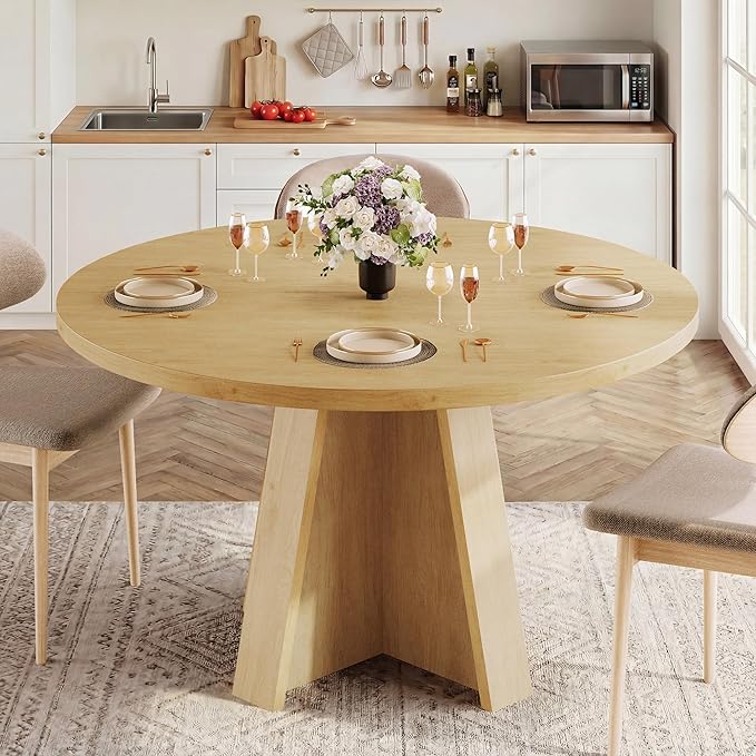 iPormis 47-Inch Round Dining Table - Image 3