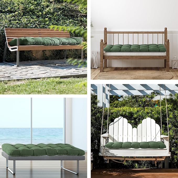 IPYNBAP Outdoor Bench Cushion, Waterproof Bench Cushion - Image 7