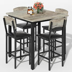 AWQM 5-Piece Dining Table Set, Dining Table Set - Image 6