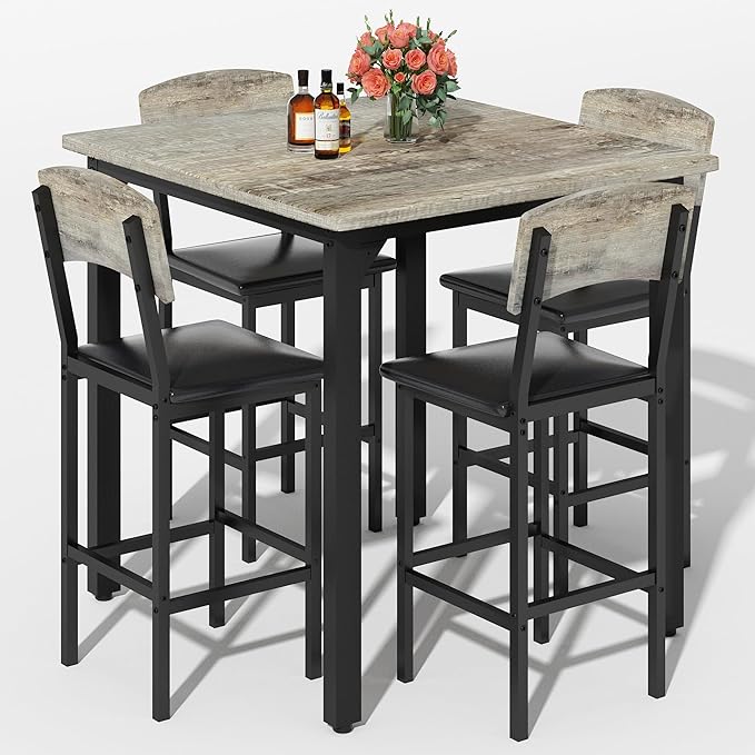 AWQM 5-Piece Dining Table Set, Dining Table Set - Image 6