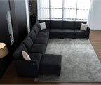 150.4" Large Sectional Couches for Living Room, 8 Seater L Shaped Modular - Image 9