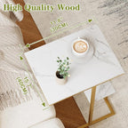 C Shaped End Side Table, Couch Sofa Table - Image 3