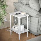 Apicizon 2 Tier End Table Set of 2, Small Side Table - Image 2