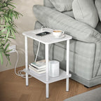 Apicizon 2 Tier End Table, Small Side Table by APICIZON
